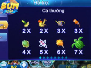 Tiền Long Đánh Cá – Khám Phá Thế Giới Long Cung Đầy Màu Sắc Tại SUMVIP cac muc tieu san thuong chinh anh em nen san